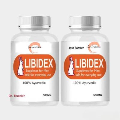 Dr.TrueSkin Libidex Capsules - Men’s Energy, Stamina & Performance Formula 2PCS(Pack of 2, 30 Capsules)