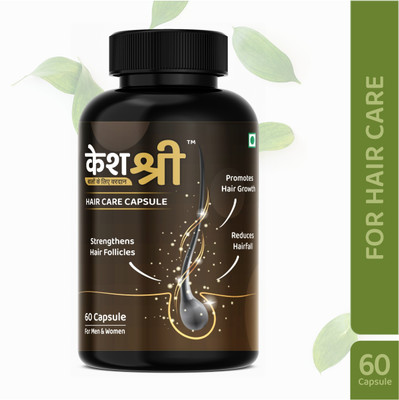 Suraj Herbals KeshShree For Hair Care(Pack of 2, 60 Capsules)