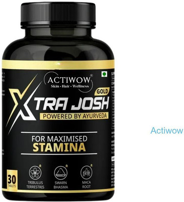 ACTIWOW Xtra Josh Gold Capsules - Rooted Power Formula(30 Capsules)