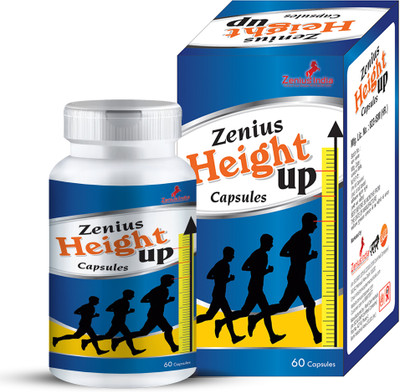 Zenius Height Up Capsule | Ayurvedic height increase capsule for male and female(60 Capsules)