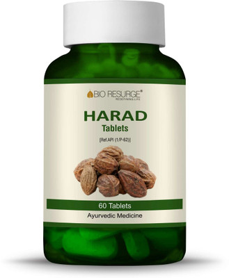 Bio Resurge Harad Tablet | improves digestion | For constipation with antioxidant - 750 mg(60 Tablets)