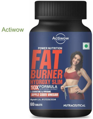 ACTIWOW Fat Burner Tablets with CLA for Lean Muscle & Weight LossY01(60 Tablets)