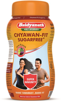 Baidyanath Chyawan-Fit Sugarfree Chyawanparsh, 500 gm | Immunity Booster