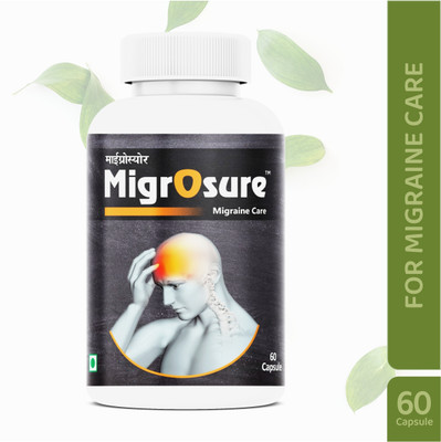 Suraj Herbals MigroSure(Pack of 2, 60 Capsules)