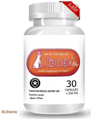 libidex Capsule Natural Performance & Focus Enhancement for Men R01(30 Capsules)