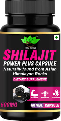 BIRJI HERBALS SHILAJIT POWER PLUS CAPSULE(60 Capsules)