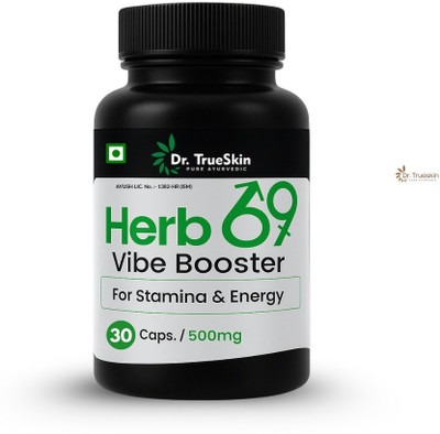 Dr.TrueSkin Harb69 Herbal Male Booster Capsules &(30 Capsules)