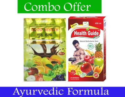 Roy Biotech Dr. Biswas Good Health Syruupe & Health Guide 450 Ml Syrup(Pack of 2)