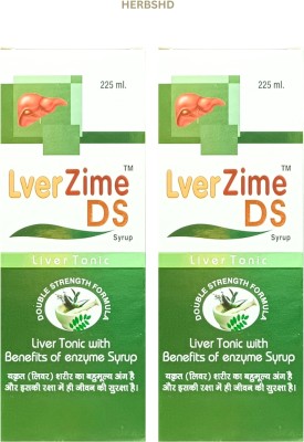 HERBSHD LVER ZIME DS | Liver Health Tonic | 225 ml(Pack of 2)