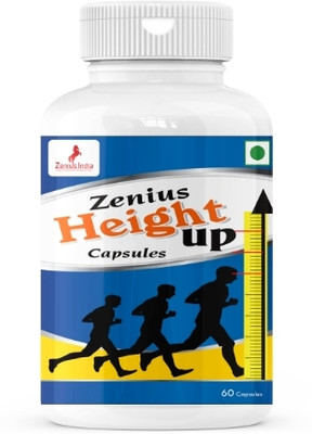 Zenius India Zenius Height Up Capsule | Ayurvedic Growth & Bone Wellness(60 Capsules)