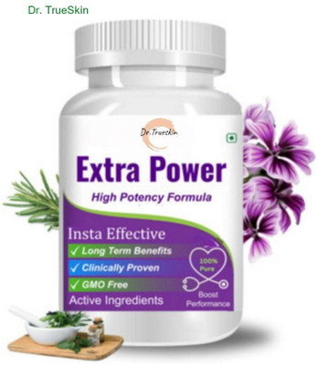 Dr.TrueSkin Extra Power Capsules For Improved Stamina Levels(30 Capsules)