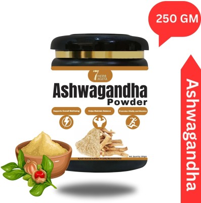 7Herbmaya Pure and Natural Ashwagandha Powder | Ayurvedic Ashwagandha Curan Each 300g(Pack of 2)