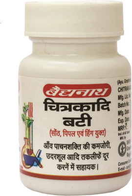 Baidyanath Chitrakadi Bati 80 Tablets (Pack of 3)(Pack of 3, 80 Tablets)