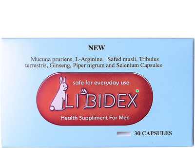 LibidSafe Libidex Men Original Capsulel: Support Reproductive Wellness(30 Capsules)