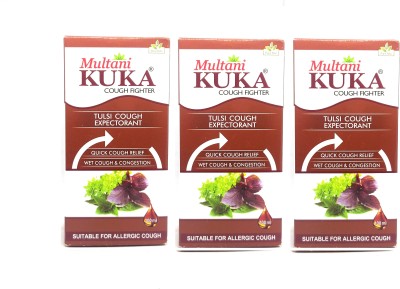 Kuka Multani Cough Fighter quick cough relief (3x100ml)(Pack of 3)