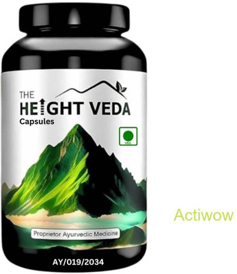 ACTIWOW Height Veda: Height Support Formula for Natural Bone Growth YTY52(30 Capsules)