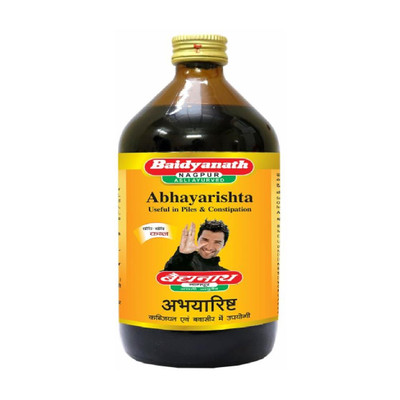 Baidyanath Abhayarishta For Piles | Ayurvedic Constipation Relief | 450 Ml(450 ml)