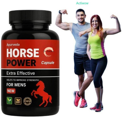 Dr.TrueSkin Horse Power Capsules Enhancer Stamina For Men Natural F76(30 Capsules)