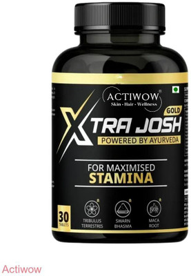 ACTIWOW Xtra Josh Gold Capsules for Stamina Boost(30 Capsules)