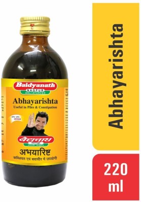 Baidyanath Abhayarishta I Ayurvedic Constipation Relief I 220 ML(Pack of 3)