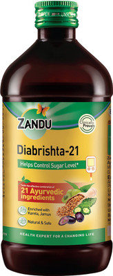 ZANDU Diabrishta Made with 21 Ayurvedic Ingredients including Karela Jamun(650 ml)