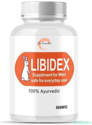 Dr.TrueSkin Libidex Capsules - 30-Day Energy Boost for Men’s Performance BB01(30 Capsules)