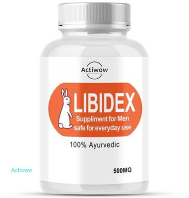 ACTIWOW Libidex Capsules Feel the Herbal Boost for Stamina A03(30 Capsules)