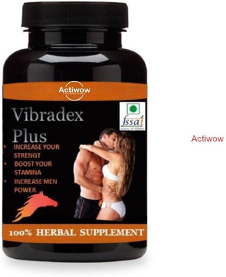 ACTIWOW Vibradex Plus Capsule Herbal Energy for Every Day I09(30 Capsules)