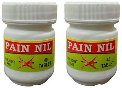 Quickbits Ayurvedic Pain Nil Tablets for Joint pain (pack of 2) Tablets(2 x 40 Units)