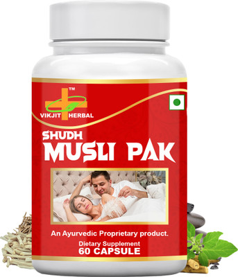 VIKJIT HERBALS SUDH MUSLI PAL CAPSULES(60 Capsules)