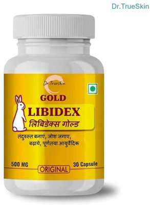 Dr.TrueSkin Libidex Gold Capsules Advanced Energy Potency Drive(30 Capsules)