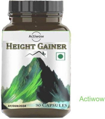 ACTIWOW Height Gainer Capsules for Taller Height Naturally(30 Capsules)
