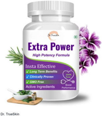 Dr.TrueSkin Extra Power Capsules To Support Male Physical Energy(30 Capsules)