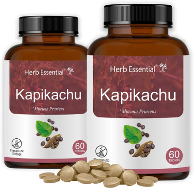 Herb Essential Kapikachu Tablet 60's(Pack of 2, 120 Tablets)