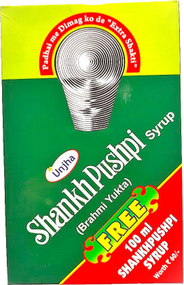Unjha Shankh Pushpi Syrup 450ml+100ml Free(450 ml)