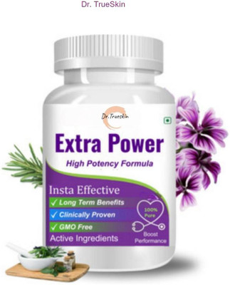 Dr.TrueSkin Extra Power Capsules With Energy and Strength Formula(30 Capsules)