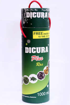 Nature Science Ayurveda Dicura Plus Ras Syrup | Herbal Support for Healthy Glucose Levels(1000 ml)