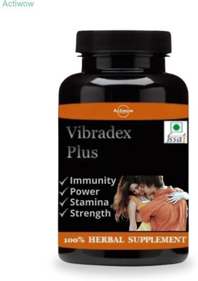 ACTIWOW Vibradex Plus Capsule Build up energy & stamina E05(30 Capsules)