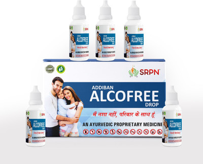 srpn Alcofree(Pack of 5, 30 ml, 30 ml, 30 ml, 30 ml, 30 ml)