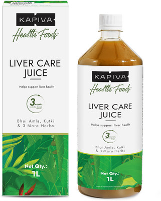 Kapiva Liver Care Juice | With 5 Ayurvedic Herbs to Benefit Liver Health(1 L)