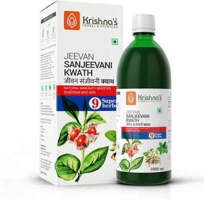 Krishna's Herbal & Ayurveda Jeevan Sanjeevani Juice | Natural Immunity Booster(1000 ml)