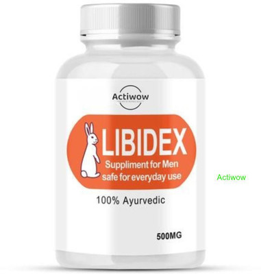 ACTIWOW Libidex Capsules Restore What You Need with Ayurveda A03(30 Capsules)