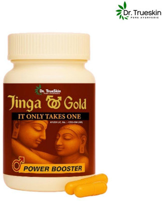 Dr.TrueSkin Jinga Gold Herbal Stamina Jinga 30 Capsules(30 Capsules)