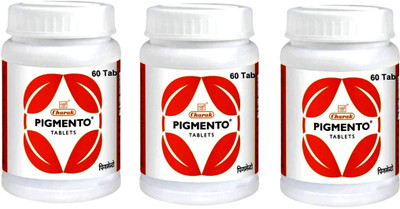CHARAK Pigmento Tablets (60 tablet Each Pack)(Pack of 3, 180 Tablets)