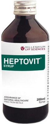 millennium herbal care HEPTOVIT SYRUP | Remedy to Restore Liver Functions(Pack of 3, 200 ml)