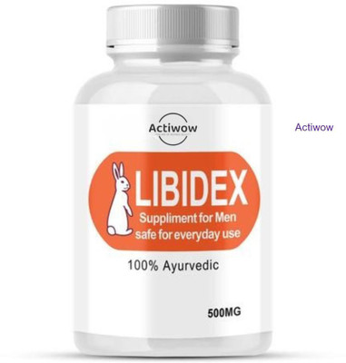ACTIWOW Libidex Capsules Strength Built on Ancient Herbal Wisdom(30 Capsules)