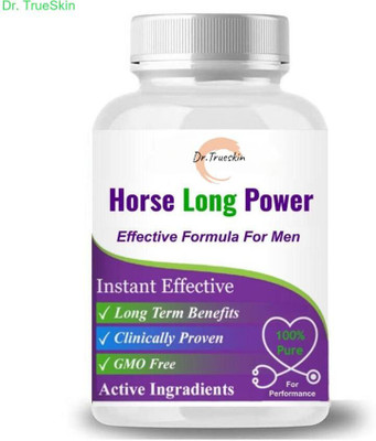 Dr.TrueSkin Horse Long Power Capsule & Oil With Herbal Strength and Vitality(30 Capsules)