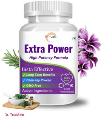 Dr.TrueSkin Extra Power Capsules With Herbal Power Boost A01(30 Capsules)