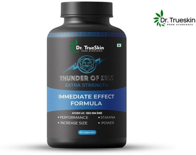 Dr.TrueSkin Thunder Of Zeus for stamina health daily care(30 Capsules)