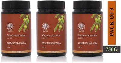 THE ARYA VAIDYA PHARMACY (COIMBATORE) LIMITED Chyawanprash, Jaggery based(Pack of 3)